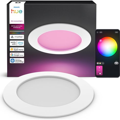 Spot Encastrable, 170mm, Pack de 1, Blanc (1/5)