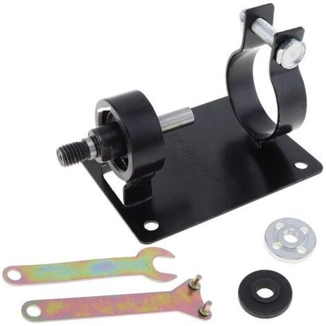 10mm Perceuse Électrique De Coupe Support De Support De Siège De Polissage Support De Machine De Meulage Avec 2 Clés Et 2 Joints Pour Polissage/Meulage/Coupe (1/5)