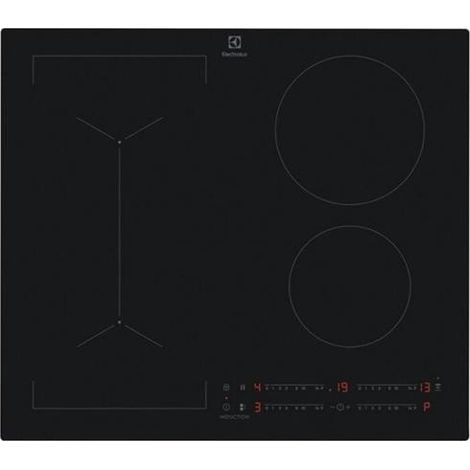 Electrolux EIV63443CT Superficie de Cocción por Inducción 59cm 4 Zonas Negro Empotrable