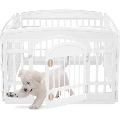 Parc pour Chien Intérieur, Extérieur avec 8 Panneaux (1/5)