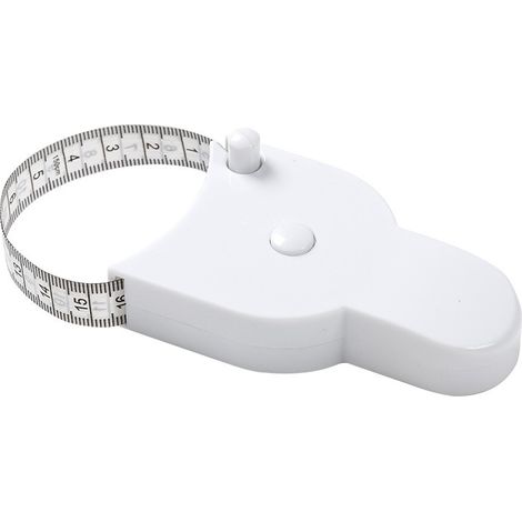 Mètre ruban rétractable 60 pouces avec échelle métrique - Mesure du tour de taille - Mesure corporelle - Fitness, Loisirs créatifs, Vêtements, Perte de poids (1/5)