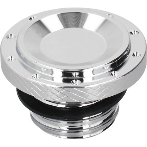 Bouchon de réservoir de carburant de moto, couvercle de remplissage d'huile de remplacement pour BONNEVILLE T120 T100, électroargentage noir