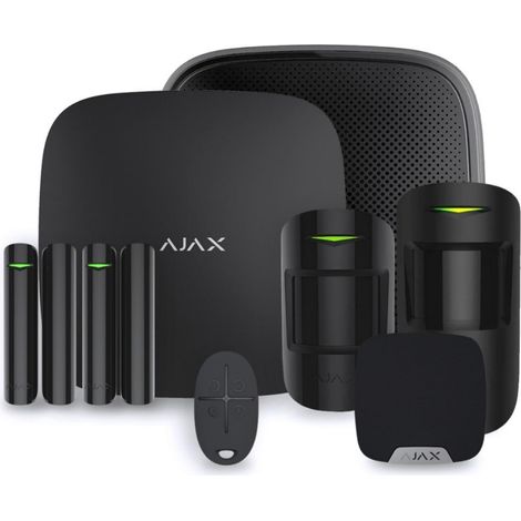 Alarme maison Ajax Hub 2 Noir - Kit 3