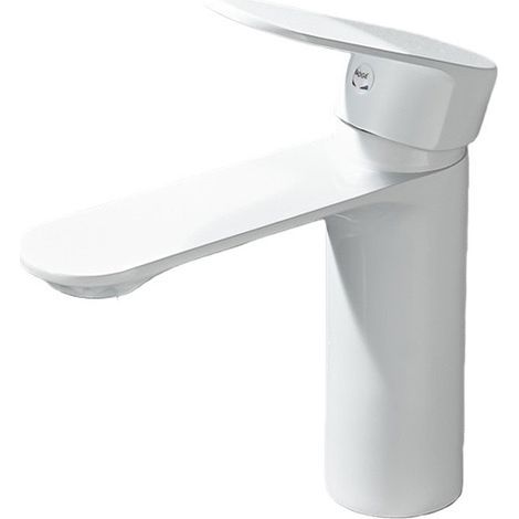 Komplettes Waschbecken-Badezimmer mit kleiner Oberfläche und kleiner Mondform für Badezimmer und Waschbecken – Alovez (1/5)