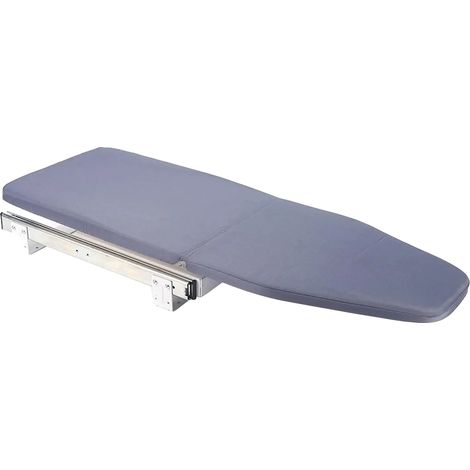 Table à repasser, design pliable, rotation à 180°, Bleu (1/5)