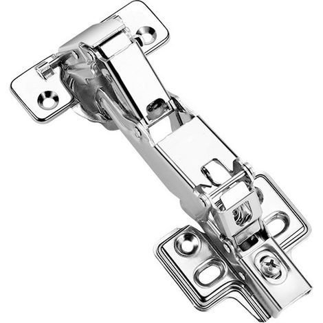 Set mit 2 unsichtbaren, integrierten Scharnieren für Kühlschrank, Gefrierschrank, Weinkeller – verstellbare, abnehmbare Türscharniere, kompatibel mit vielen Gerätemarken (1/5)
