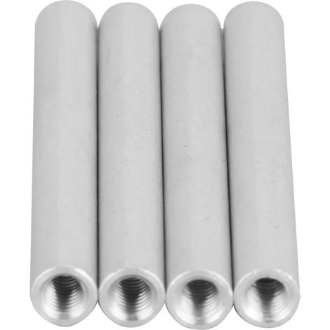 Lot de 4 entretoises rondes en aluminium, support d'extension, filetage femelle, accessoires pour robots M4x0,7 mm (1/5)