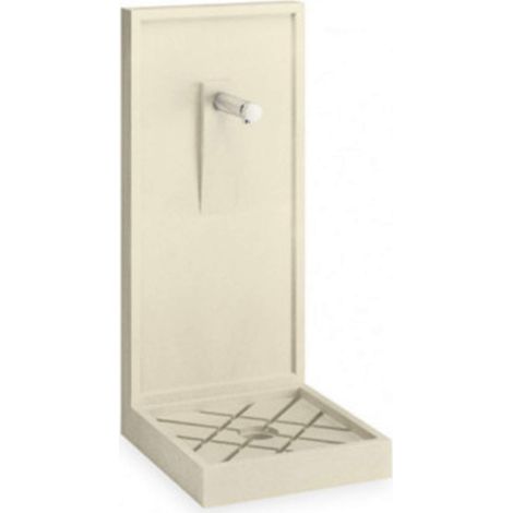 Fontaine Jardin Contemporaine en 2 parties – Couleur Champagne RAL 1733 (1/2)