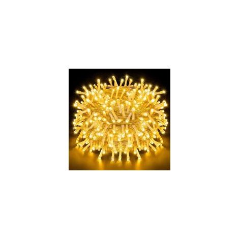 Guirlande lumineuse, guirlande fée, 5 mètres, 20 LED avec contrôleur à plusieurs modes clignotants, lampe LED étanche pour décorer la chambre, le mariage, la fête, le jardin, la terrasse, pour intérie (1/4)