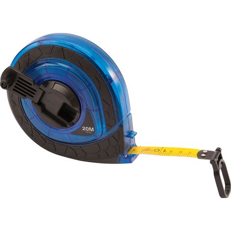 Draper Fibreglass Measuring Tape (20M/66ft) – Durable, Flexible, and Accurate Measuring Tool for Construction and DIY Projects (1/5)