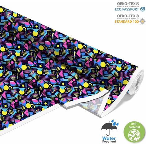 TESSUTI DECORATIVI PER ESTERNI OXFORD - Motivo geometrico I DX3455 (1/5)