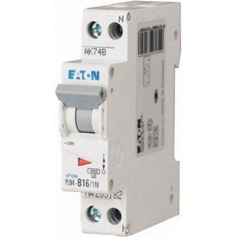Eaton pln4-c20/1n interruttore magnetotermico automatico modulare 4,5ka 1n 1mod.