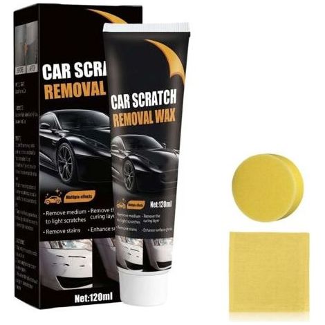 Efface-rayure voiture – Crème de réparation pour rayures profondes – Finition ultra-brillante – Protection peinture – Facile à utiliser (1/5)