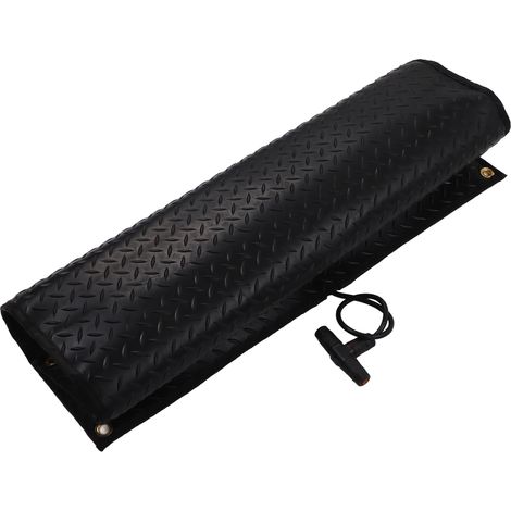 Tapis chauffant extérieur antidérapant pour allée et terrasse, déneigeur électrique IP64 étanche, vitesse de fonte 7,5 cm/h, 600W, prise UE 220-240V, hiver (1/5)
