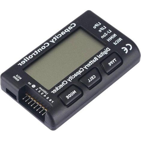 Mini-Digital-Akkukapazitätsmonitor und RC-Akkutester – Spannungstester für LiPo, NiMH und NiCd (1/5)