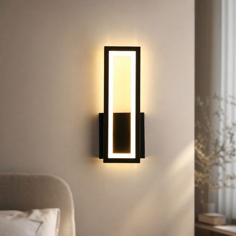 Applique LED Baguette Capteur Mouvement Rechargeable USB 3 Températures Lumière Automatique pour Chambre Couloir Salon Design Moderne (1/5)