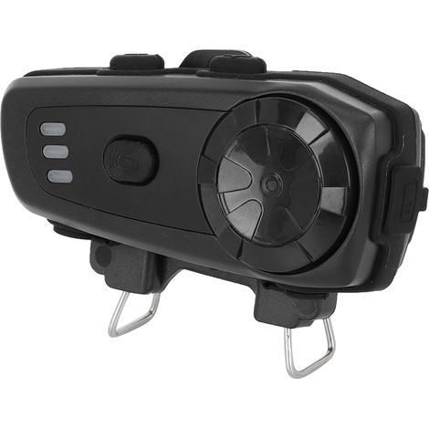 Casque Moto Intercom Bluetooth sans Fil M6, Kit Oreillette MP3 Étanche pour Casque de Moto, Interphone Moto (1/5)