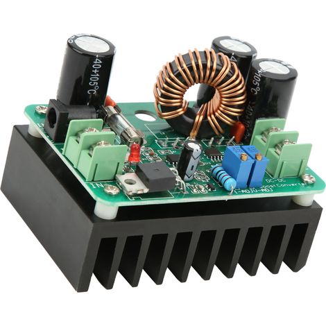 Module élévateur de tension 600 W, convertisseur d'alimentation CC 10-60 V vers CC 12-80 V pour ordinateurs portables et appareils numériques. (1/5)