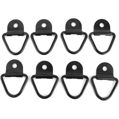 Anneaux D'arrimage Triangulaires Robustes, 8 Pièces, pour Camions, Camping-Cars, Remorques et SUV, capacité de 1000 LB. (1/5)