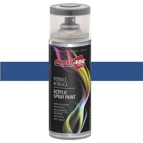 Peinture Acrylique Réf 890739présentation Aérosolcouleur Bleucontenance/contenu 520 / 400 Ml