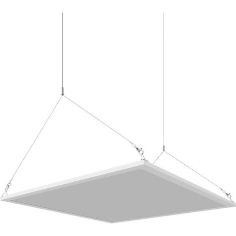 LED Panel Y-Seilabhängung 2x1Meter Aufhängung Seilsystem Montageset für Decke (1/3)