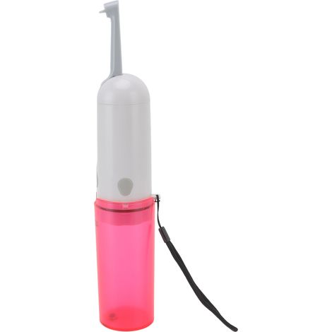 Tragbares Bidet (230 ml), USB-aufladbar, wassersparend, einfache Bedienung, tragbarer Bidet-Sprühkopf für Toilette und Reisen, rote Flasche (1/5)