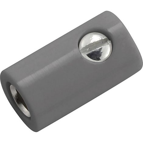 Fiche banane femelle Ø de la broche: 2.6 mm Kahlert Licht gris 1 pc(s)