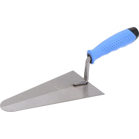 Masonry Margin Trowel Ergonomic Soft Rubber Grip Carbon Steel Plastering Trowel for Wall Floor Concrete Ceramic (1/5)