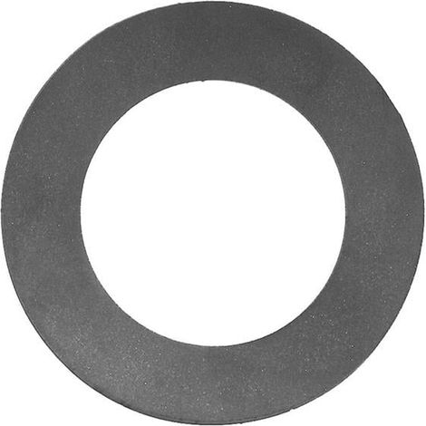 Joint D'Étanchéité Robinet - Caoutchouc Noir - Diamètre Extérieur 60 mm - Diamètre Intérieur 38 mm - Épaisseur 3 mm - Pour Robinets - Lot De 5 (1/2)