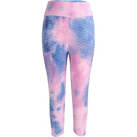 Pantalon de yoga taille haute camouflage, effet liftant fessier et amincissant, fitness tight XL (1/5)