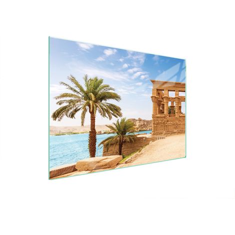 PLACA PROTECTORA DE VIDRIO PARA ESTUFA 70x52 PALMERAS (1/5)