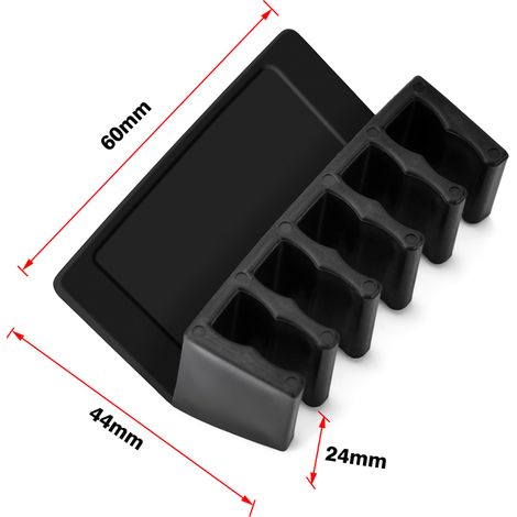 Universelle Kabelbinder für den Schreibtisch – Kabelorganizer mit 5 Fächern fürs Büro