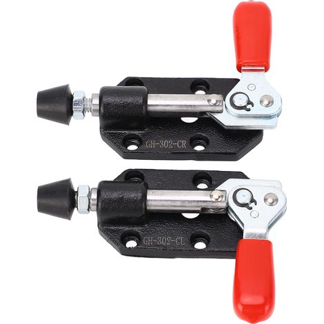 pincesÉtaux à Coulisseau Toggle 2 Pièces avec Plage de Réglage de 20 mm en Fer Forgé pour Travail du Bois DIY (1/5)
