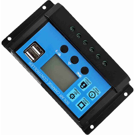 Contrôleur PWM pour chargeur solaire automobile 50A 12V 24V (50A) (1/5)