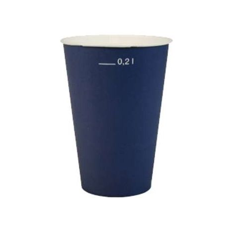 Bicchieri di carta Blu scuro 20 pezzi
