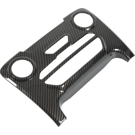Remplacement de couleur de Fiber de carbone de cadre de panneau de climatisation de commande centrale pour Ford Ranger Everest. (1/4)