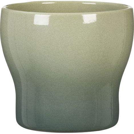 Scheurich Fun Fiesta, pot de fleurs en céramique, couleur : Sea Green, diamètre 17.3 cm, hauteur 15.7 cm, 1.6 l vol. (1/3)