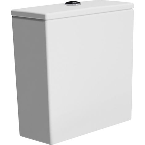 Réservoir KUBE X pour WC combiné, blanc mat