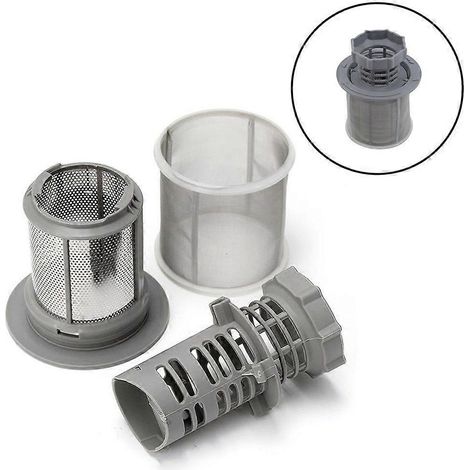 Lot de 3 microfiltres, filtre à eaux usées, pour lave-vaisselle Bosch BSH Siemens Neff 427903 00427903 Bosch BSH Siemens Neff (FMY) (1/5)
