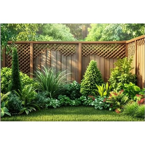 Pflanzenkulisse Rasen Kulisse ca 2 13 m x 1 52 m Natur