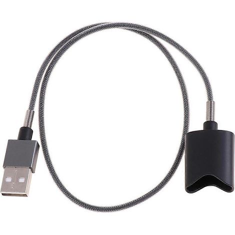 Câble de chargement USB pour chargeur magnétique Vuse Alto, design universel, 45 cm (gris USB-A) (1/5)