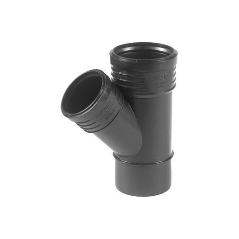Braga 45° ad innesto in pp con guarnizione serie sitech+ insonorizzata ø110 WAVIN (1/2)