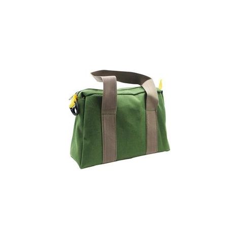 Petite sacoche à outils, sac de rangement en toile, sacoche à outils à large ouverture, poche zippée, sac multifonction, grande capacité