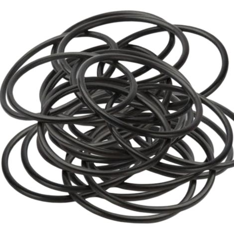 Schläfer 1894 Guarnizioni Idrauliche O'Ring in Gomma per Tappo Salterello Ø 40mm , Guarnizioni Oring per Lavandino, Vasca e Doccia, 38x32x3 mm, Confezione da 100 Pezzi