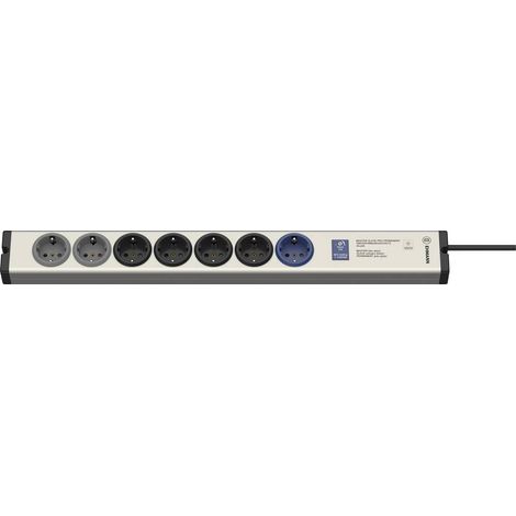 Ehmann 0615x00078001 Multipresa master / slave Alluminio (anodizzato), Nero Schuko 1 pz. (1/5)