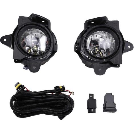 Kit de feux antibrouillard avant à LED pour Toyota Hilux VIGO MK7 (2012-2016) avec faisceau de câbles et interrupteur. (1/5)