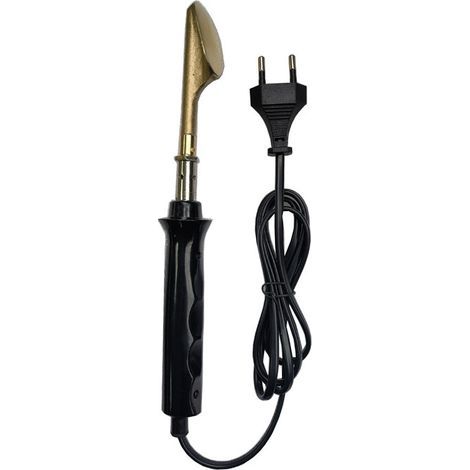 50W 220V Mini fer électrique portable pour vêtements en cuir sac chaussures voiture pare-chocs réparation soudure élimination des rides Surface artisanat outil main (1/5)