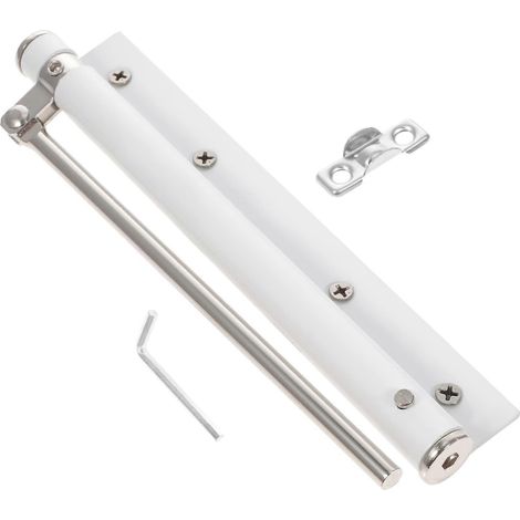 Ferme-porte à ressort robuste avec fermeture amortie automatique, charnière durable en acier inoxydable pour portail (1/5)