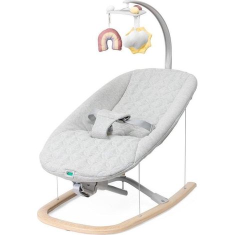 Chicco Zen Wave dondolo per bebé grigio legno confortevole