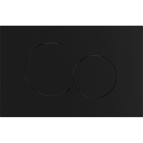 PLACCA PER CASSETTA AD INCASSO LUNARIS- Nero Opaco- ITS- pezzi 1